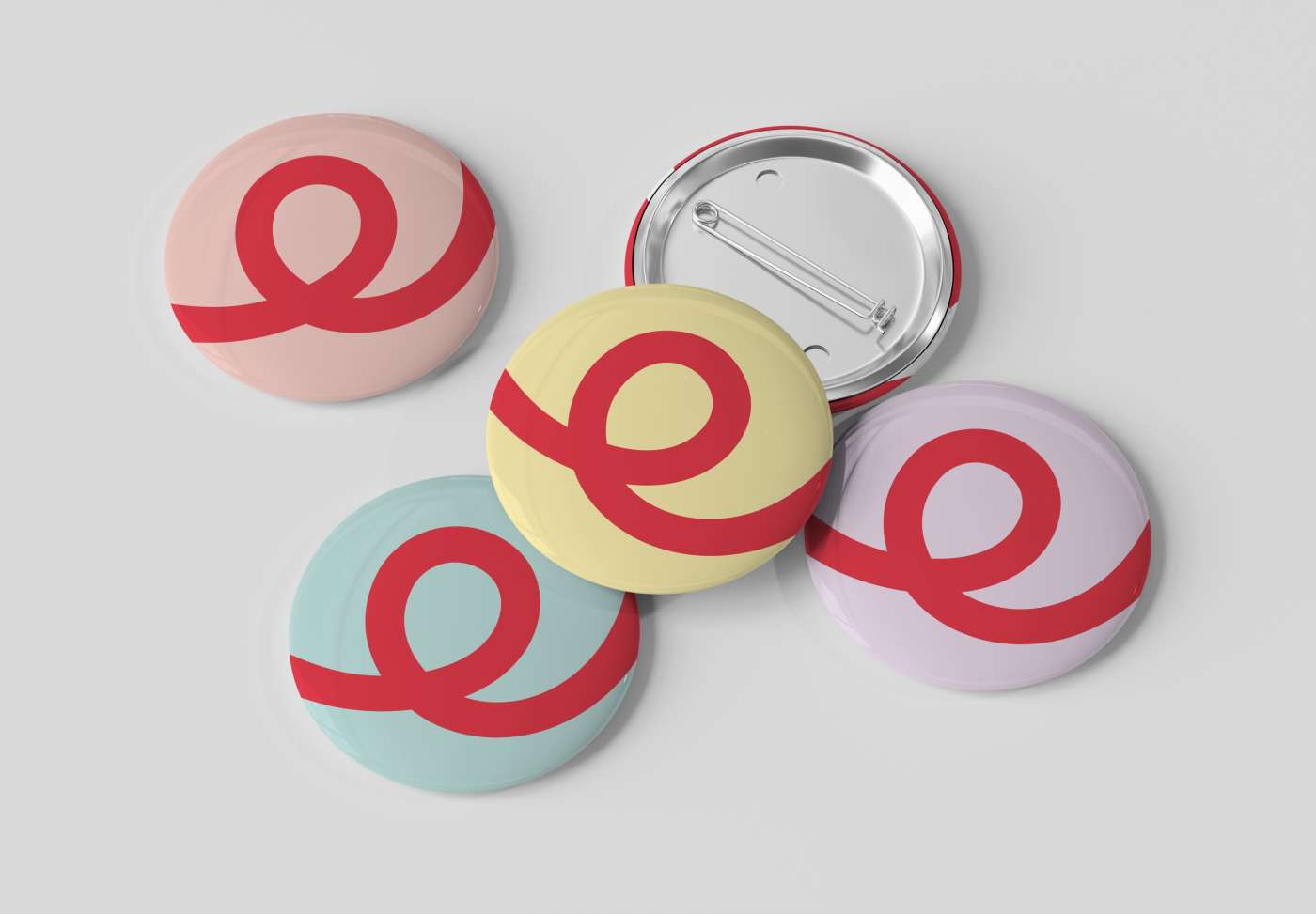 badge avec le logo meia dessus